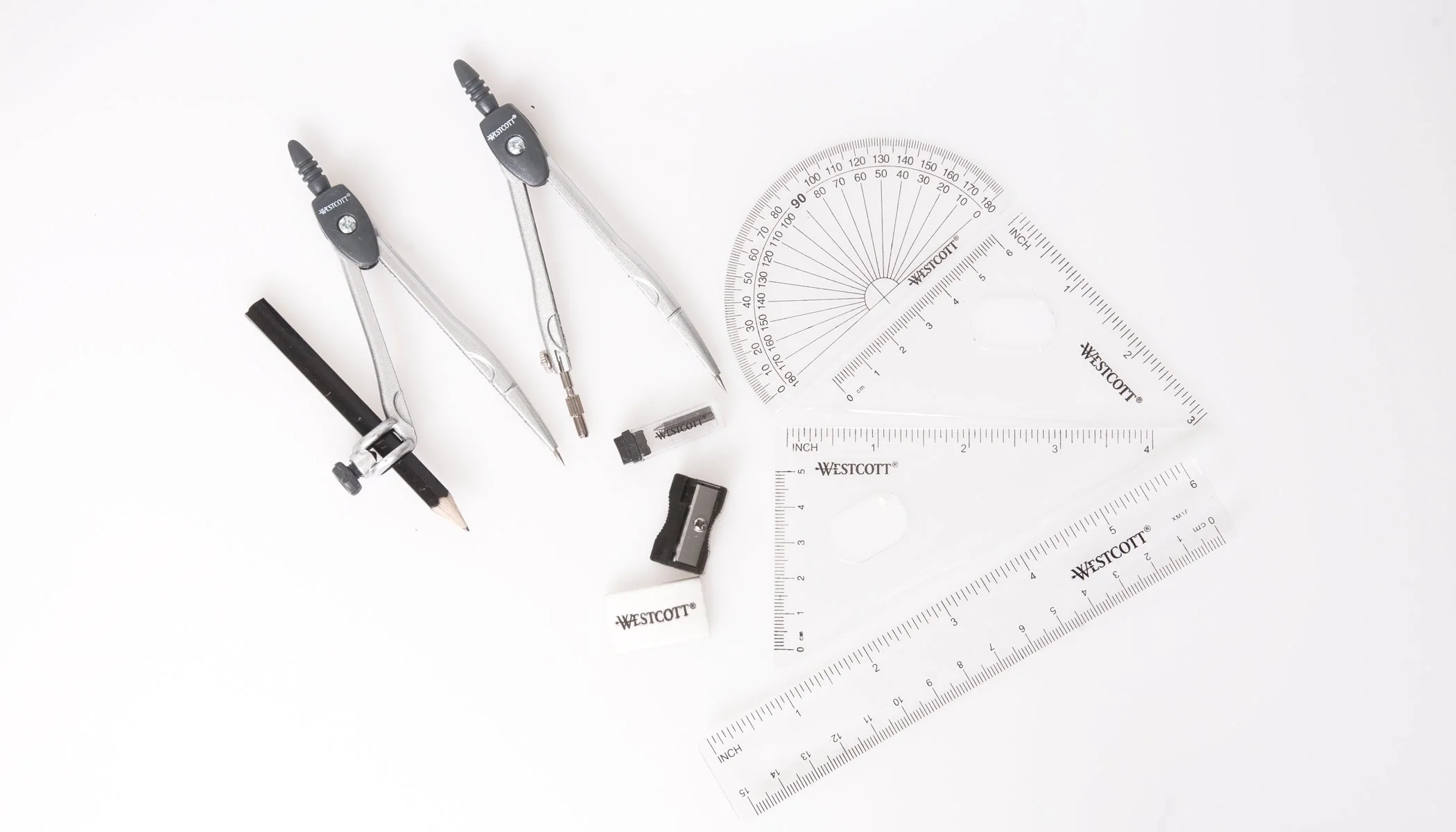 Westcott 10 Piece Math Set (15420) - Image 2