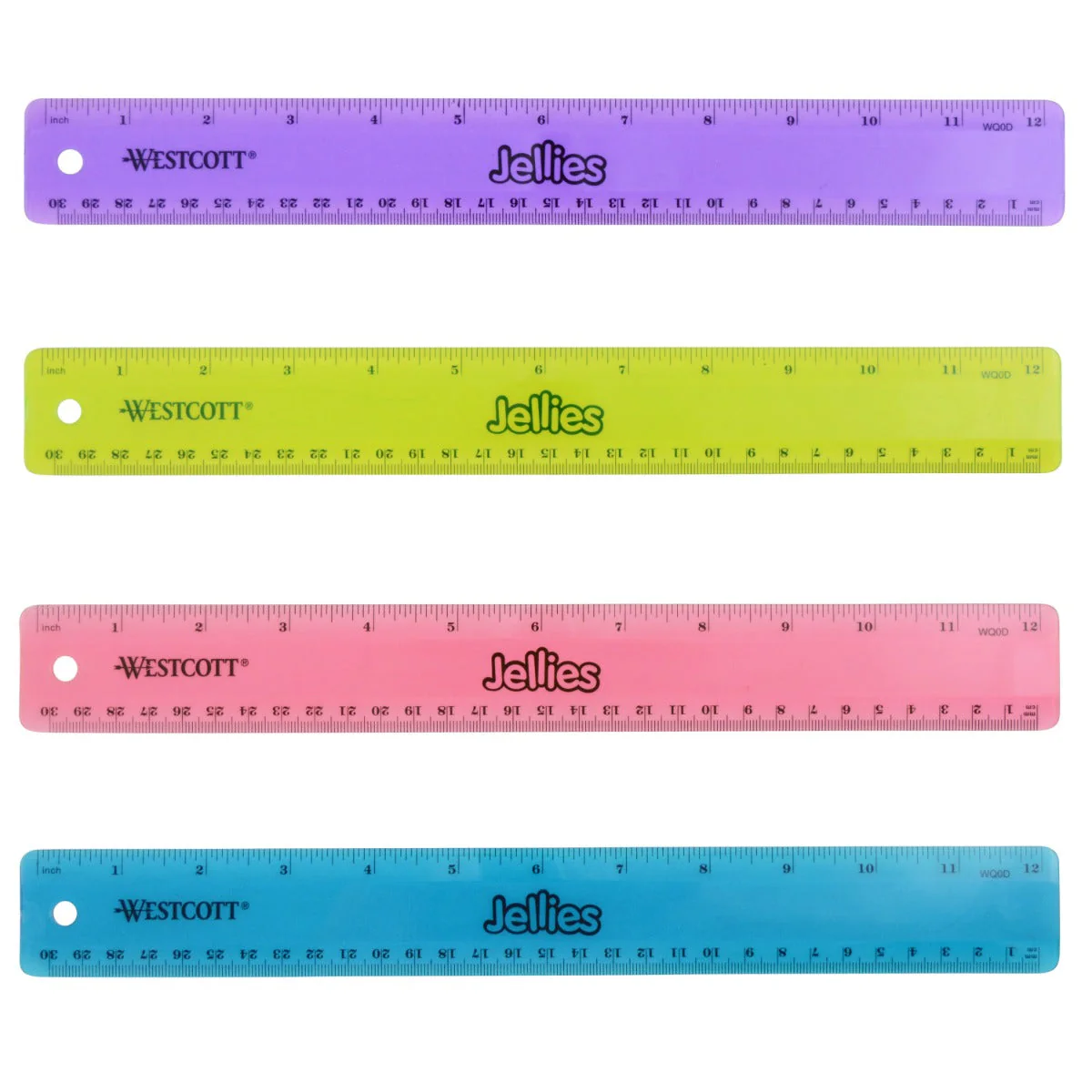 Westcott 12" Jellies Ruler (16292)