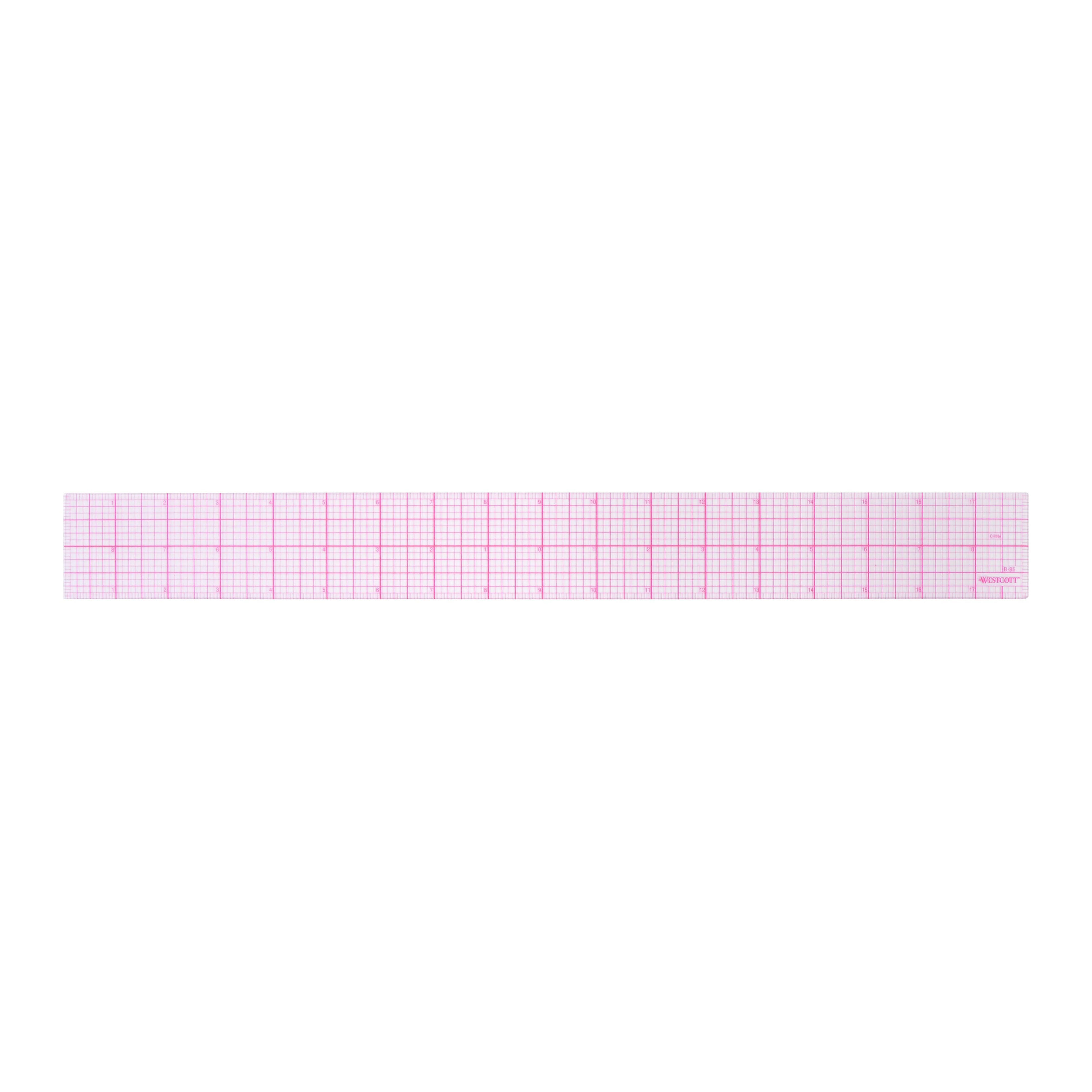 Westcott 18" 8ths Beveled Ruler (B-85)