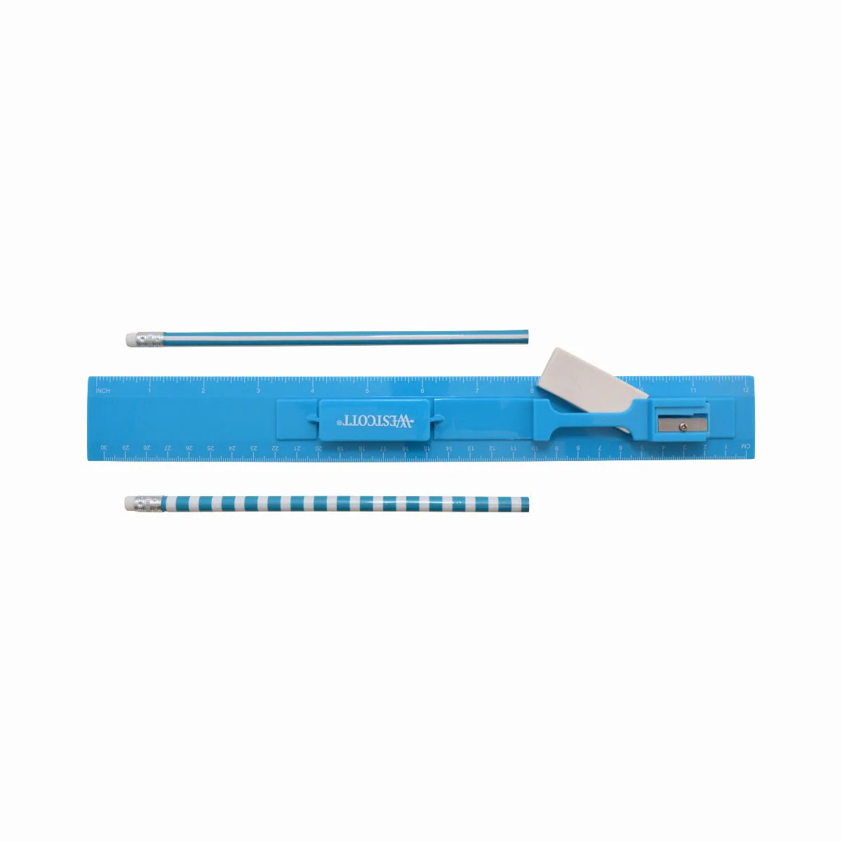 Westcott 5 Piece Ruler Set, Assorted Colors (17601-PARENT) - Image 6