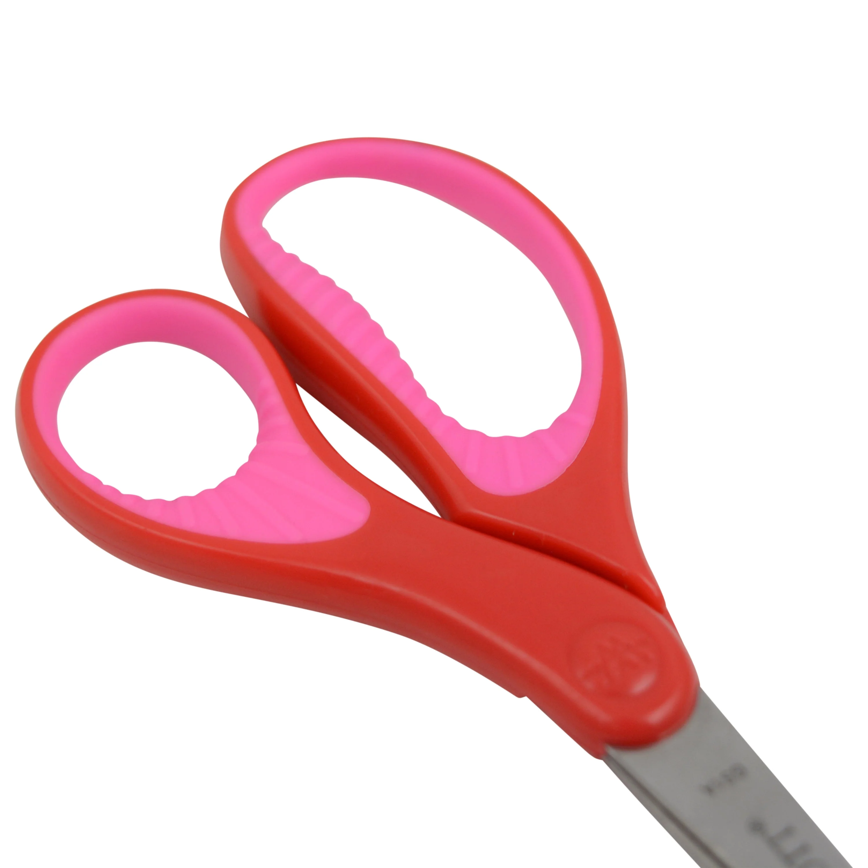 Westcott 5" Soft Handle Pointed-Tip Scissors for Kids Ages 6-8 - Scissors for School or Crafting - Back to School Supplies - Red/Pink, Blue/Green (17304-PARENT) - Image 2