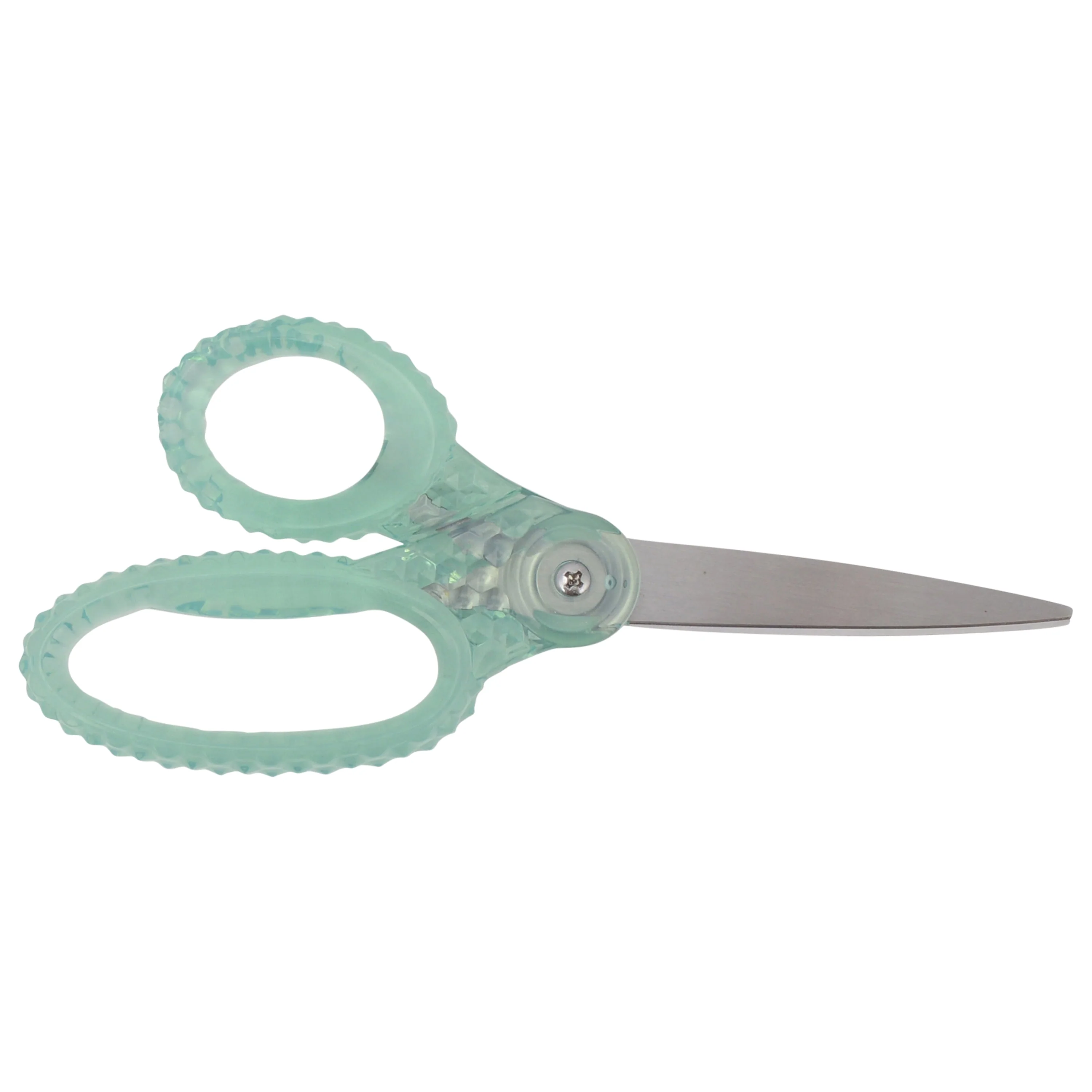 Westcott 7" GEM Crystal-Covered Student Scissors, for Kids Aged 12+ - Scissors for School, Craft, Home, DIY, Classroom - Green (00706-PARENT) - Image 3