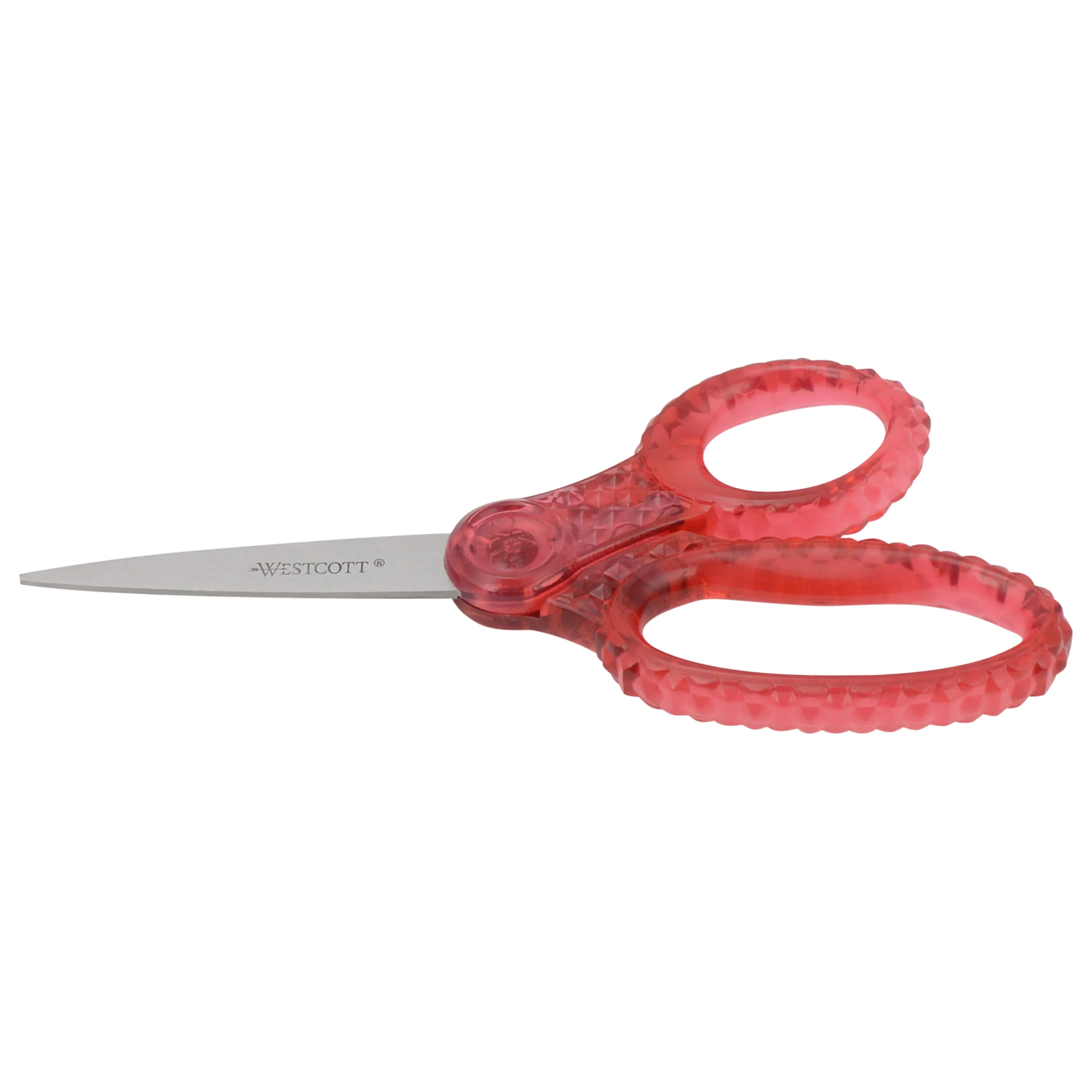 Westcott 7" GEM Crystal-Covered Student Scissors, for Kids Aged 12+ - Scissors for School, Craft, Home, DIY, Classroom - Pink (00704-PARENT) - Image 2