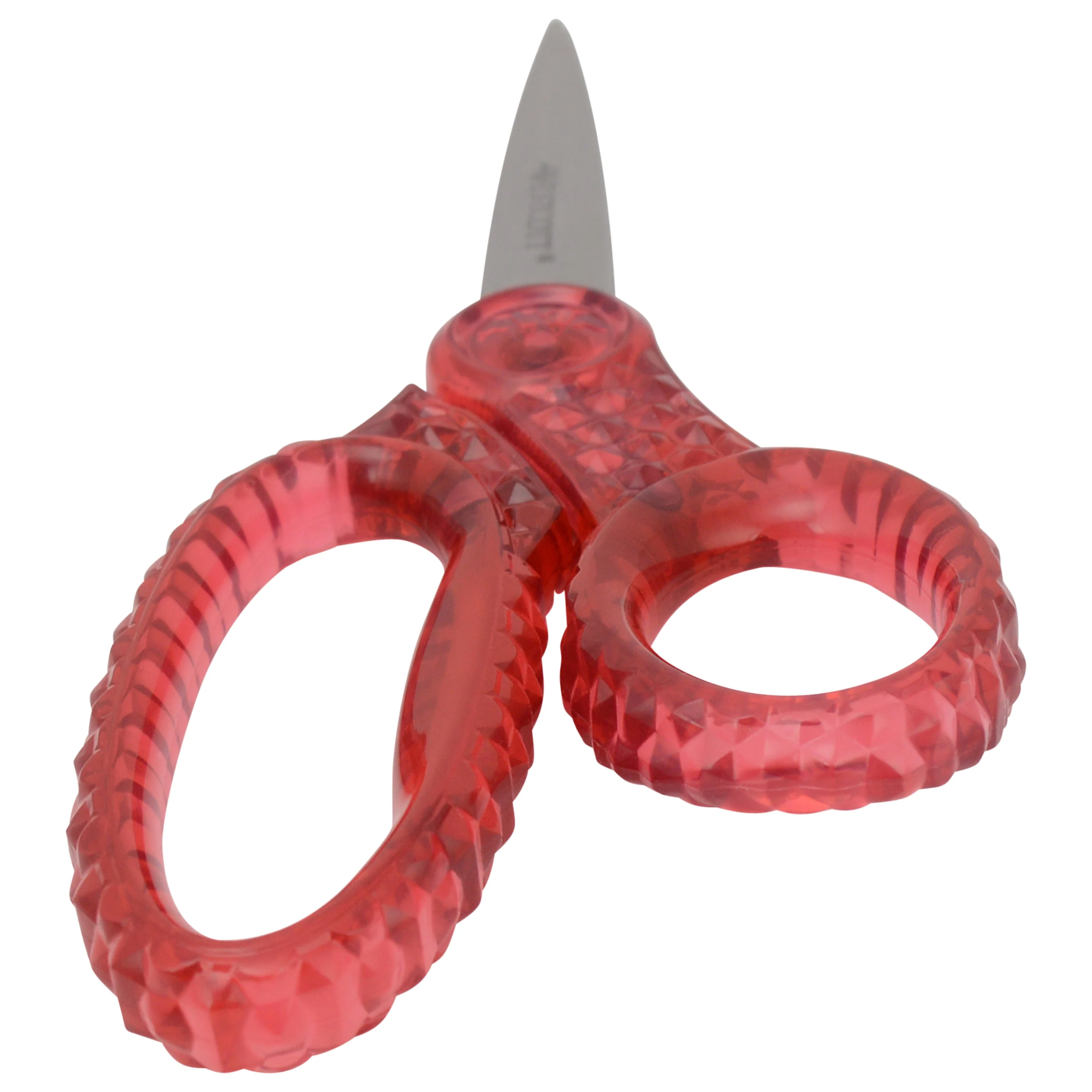 Westcott 7" GEM Crystal-Covered Student Scissors, for Kids Aged 12+ - Scissors for School, Craft, Home, DIY, Classroom - Pink (00704-PARENT) - Image 4