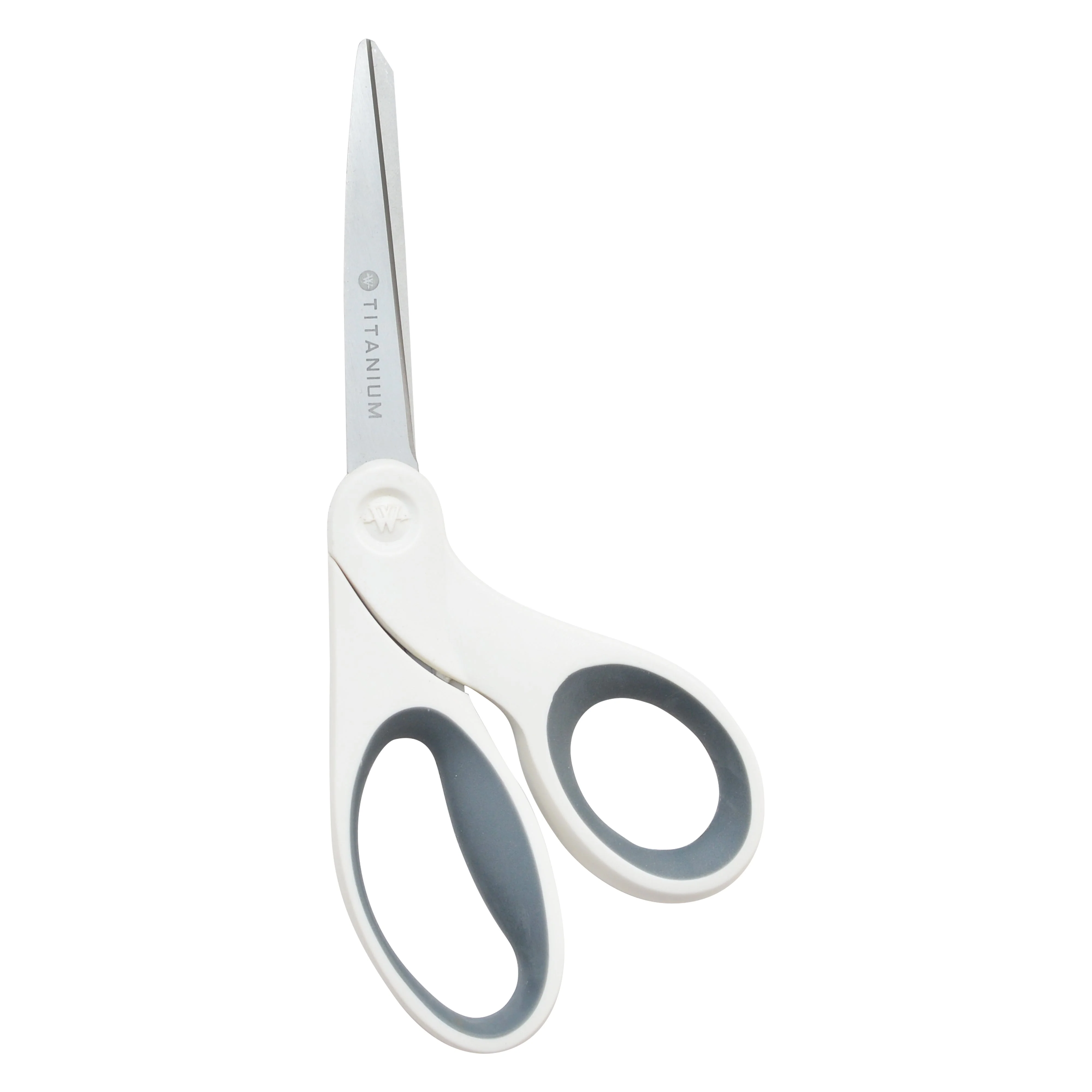 Westcott 8" Bent and 5" Straight Titanium Bonded Craft Scissors with Micro Tip, White, 2-Pack (16378) - Image 4