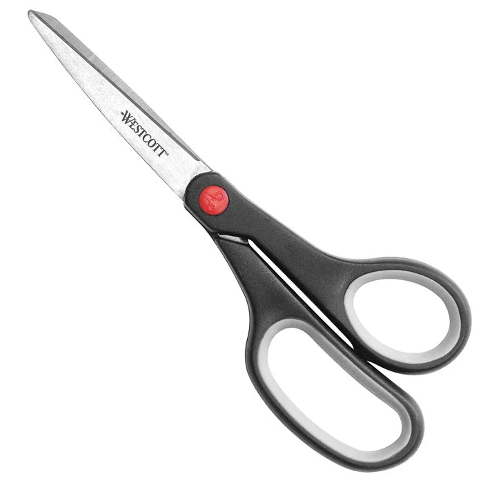 Westcott 8" Straight All Purpose Soft Handle Scissor (13028) - Image 5