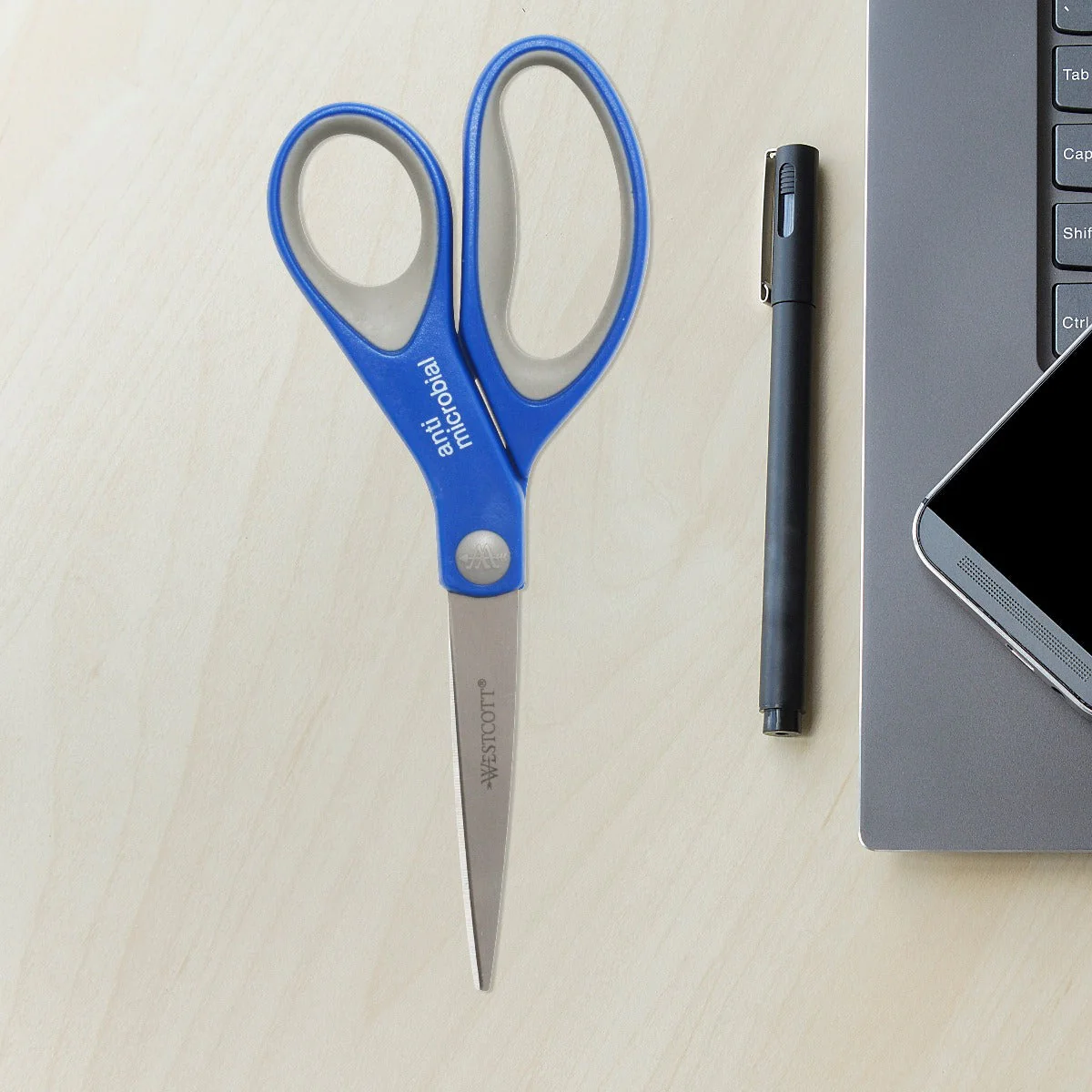 Westcott 8" Straight Anti-microbial Scissors, 2pk (17836) - Image 7