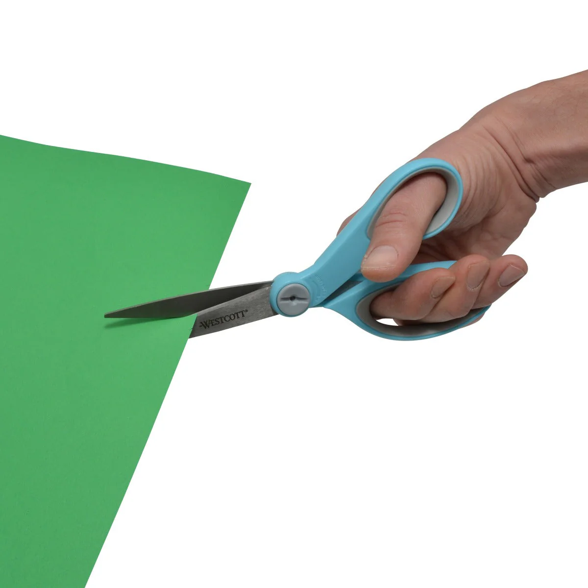 Westcott 8" Straight Stainless Steel Glide Scissors (17811) - Image 3