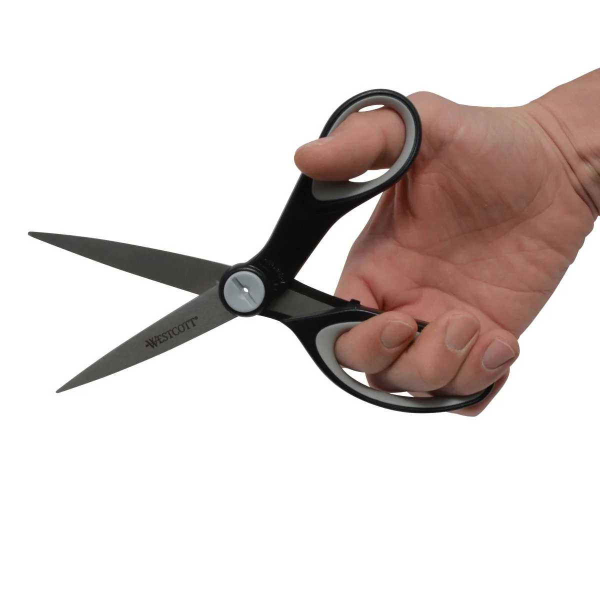 Westcott 8" Straight Stainless Steel Glide Scissors, 3pk (17907) - Image 3
