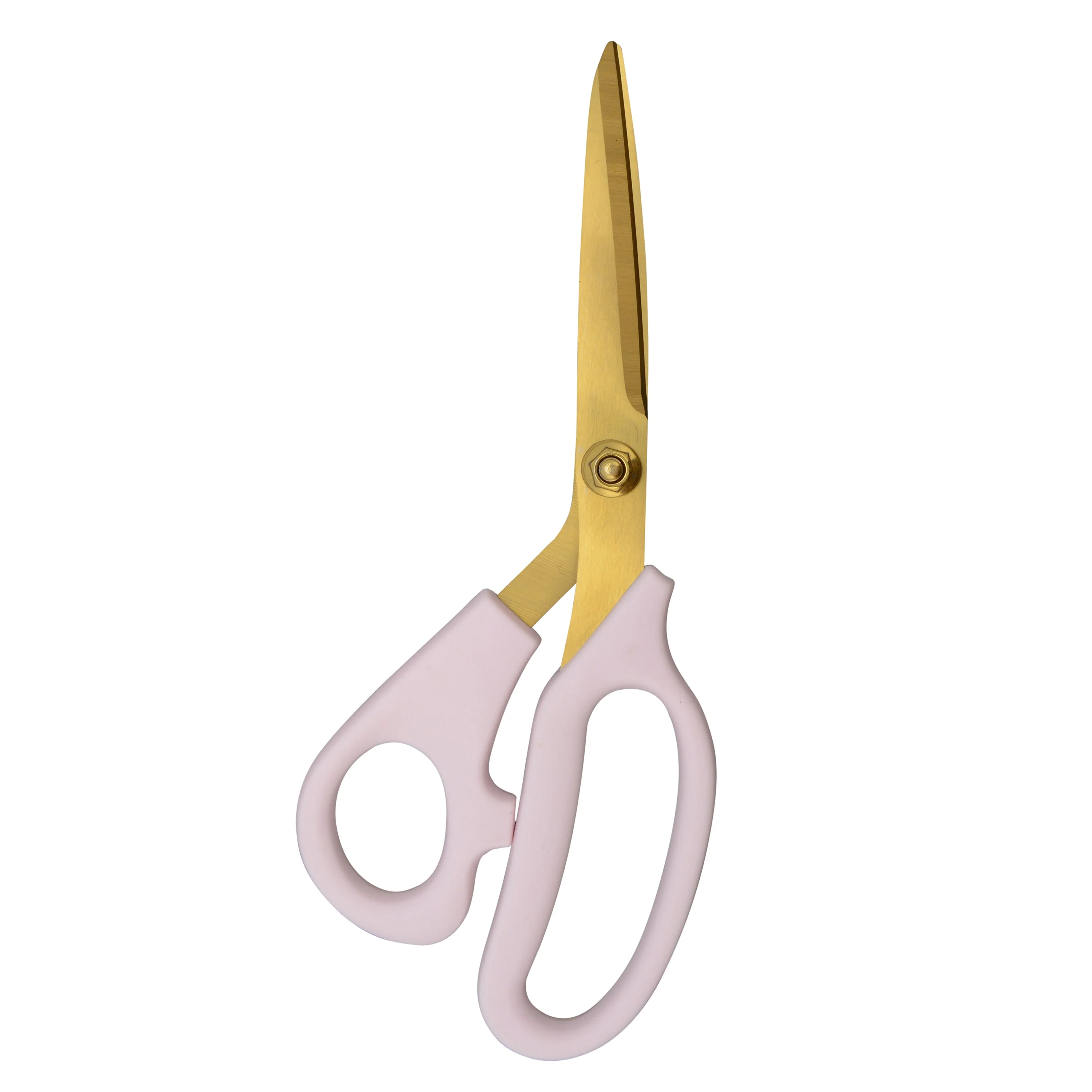 Westcott 8in All Purpose Kitchen Shears, Pink with Gold Blades (00821) - Image 4