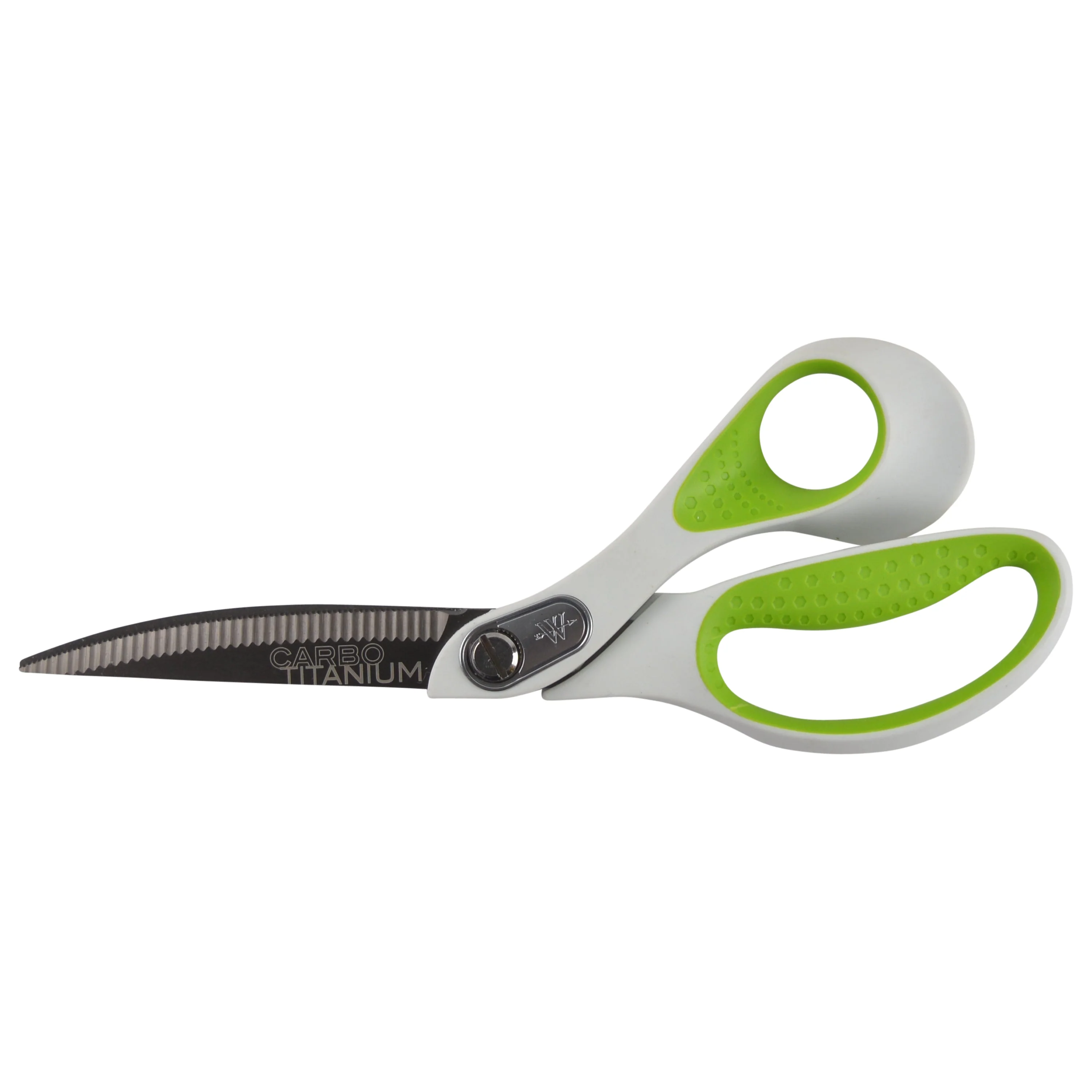 Westcott 9" CarboTitanium Scissors with Serrated Blade, Bent (16268)