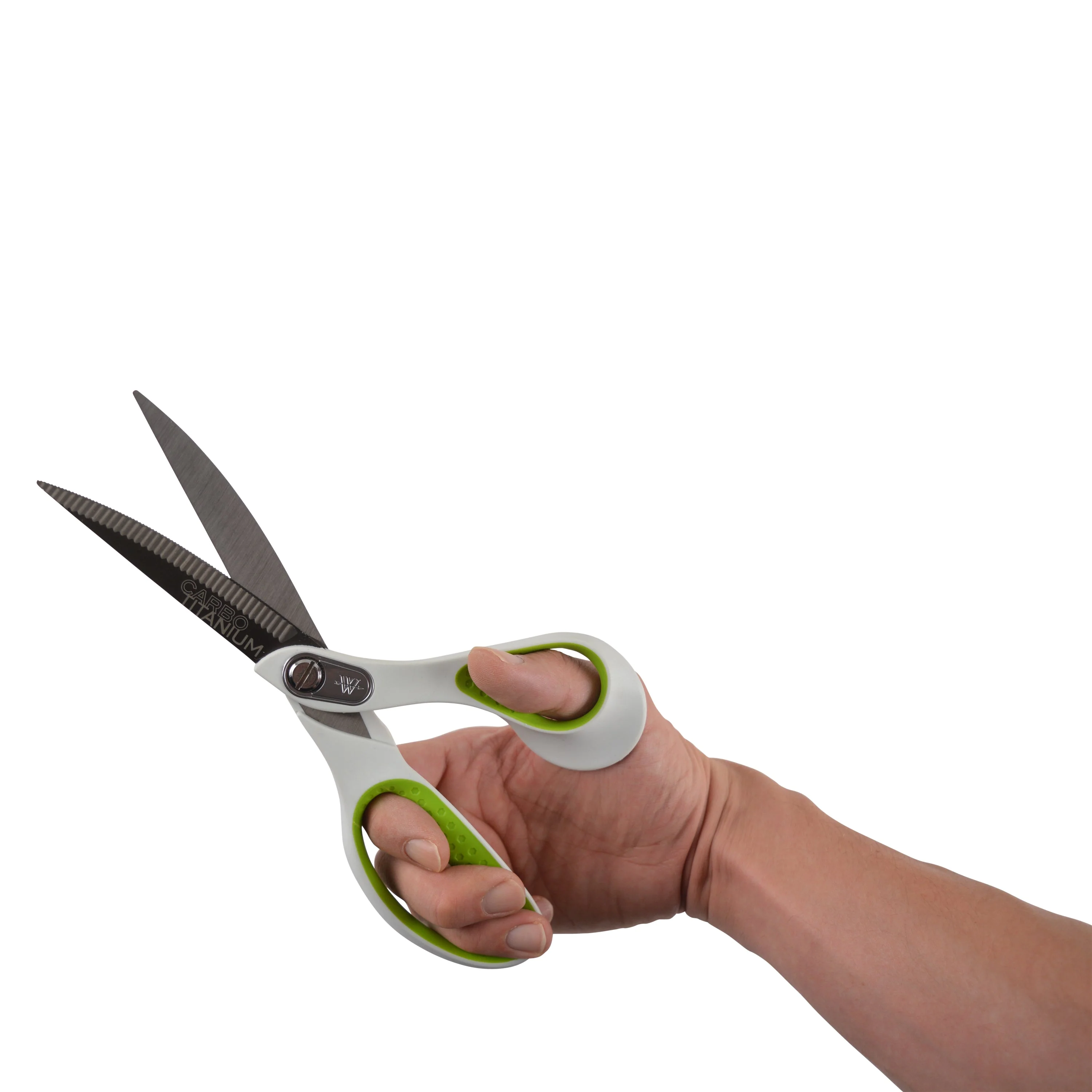 Westcott 9" CarboTitanium Scissors with Serrated Blade, Bent (16268) - Image 5