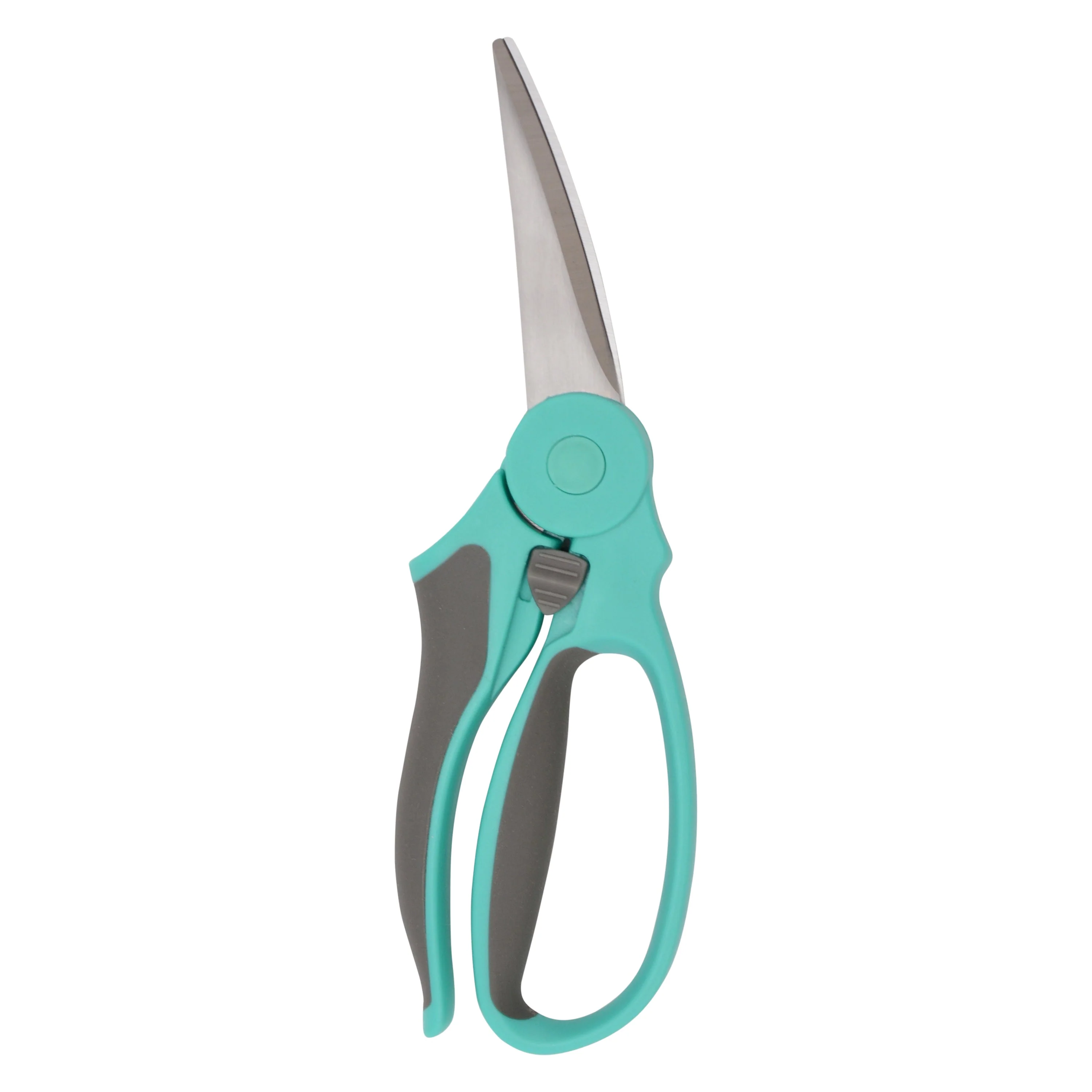 Westcott 9" Titanium Bonded Soft Handle Spring Assist Kitchen Shears, Teal (00828) - Image 3