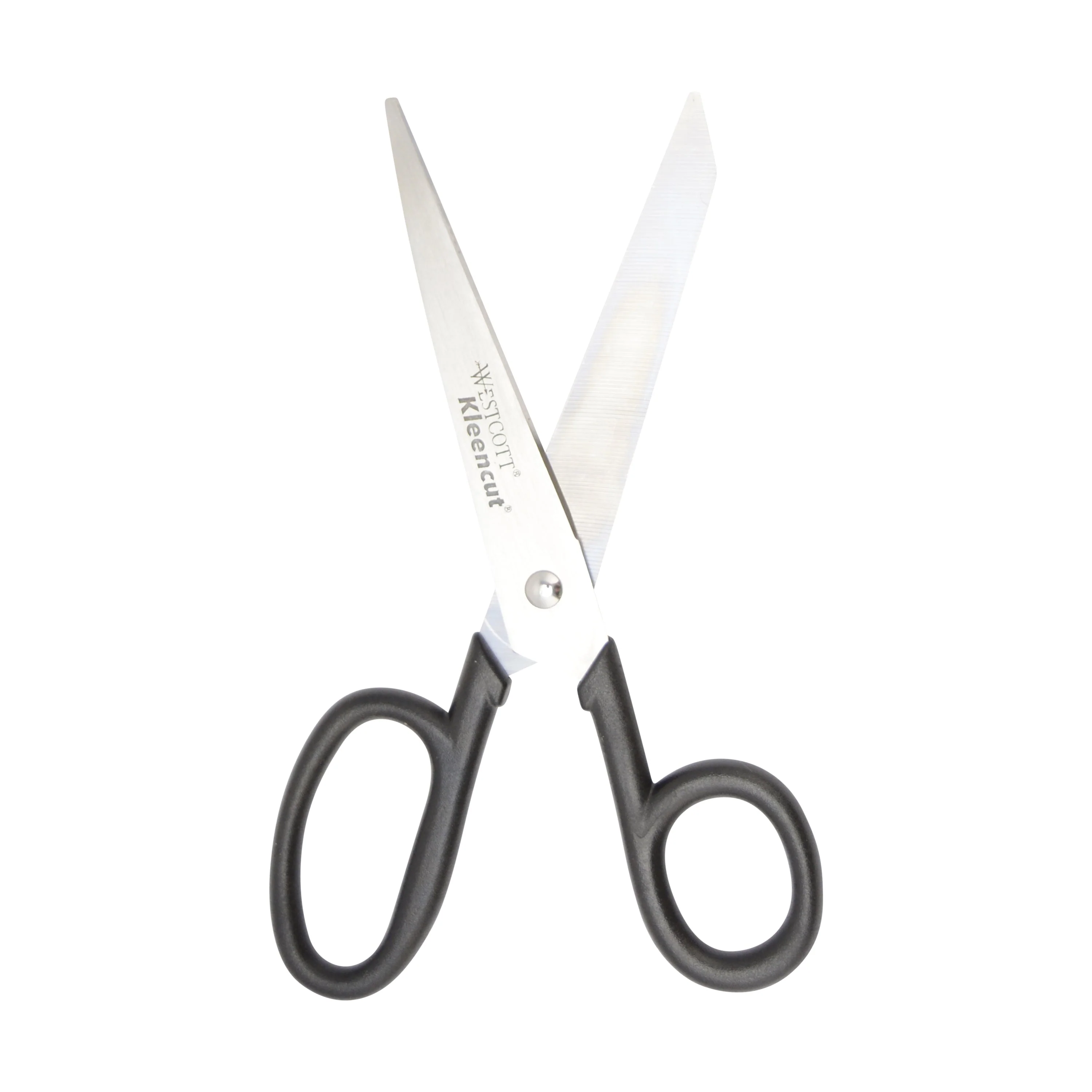 Westcott All Purpose Kleencut Stainless Steel Scissors, 7", Black (19017) - Image 2