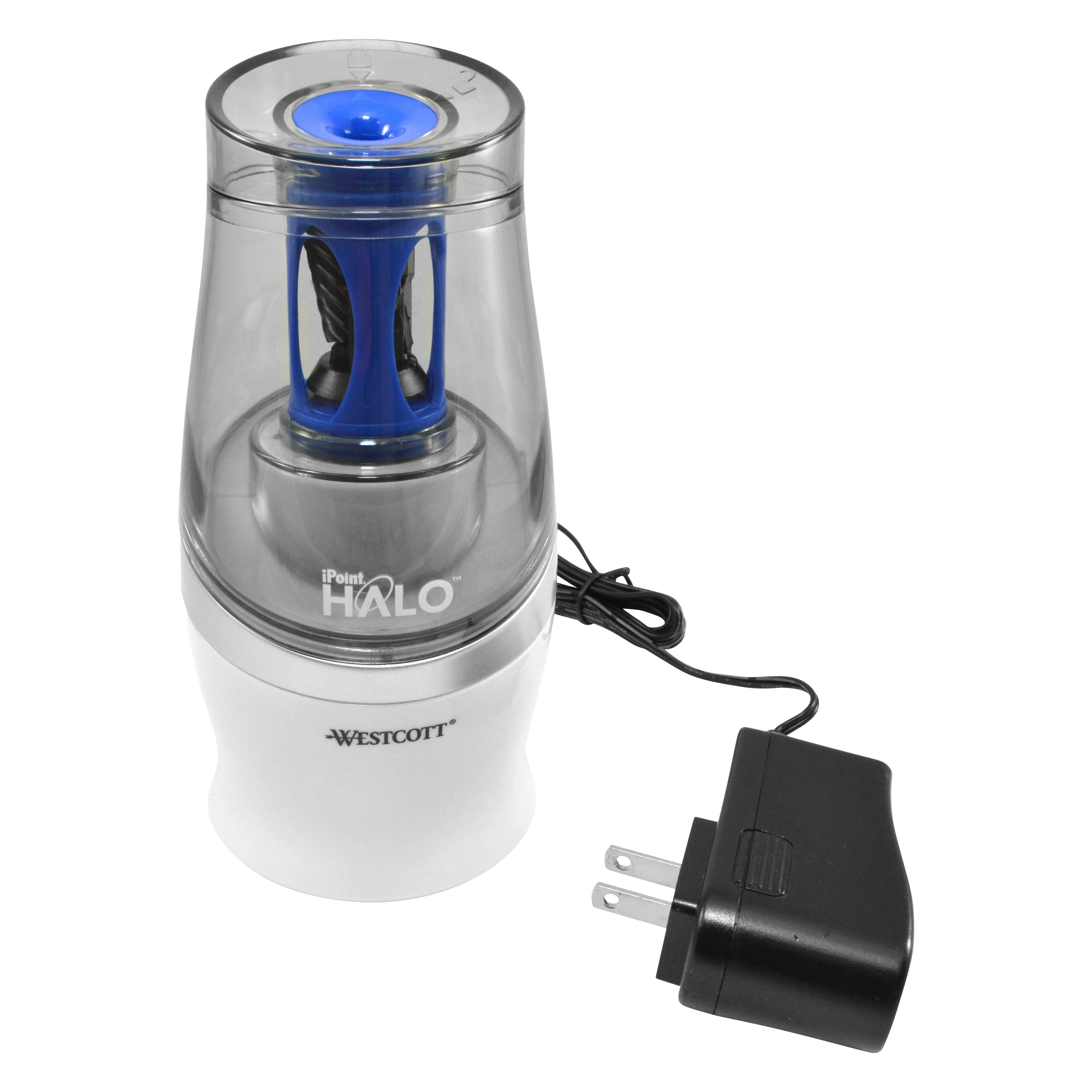 Westcott Halo Electric Pencil Sharpener, Assorted Colors