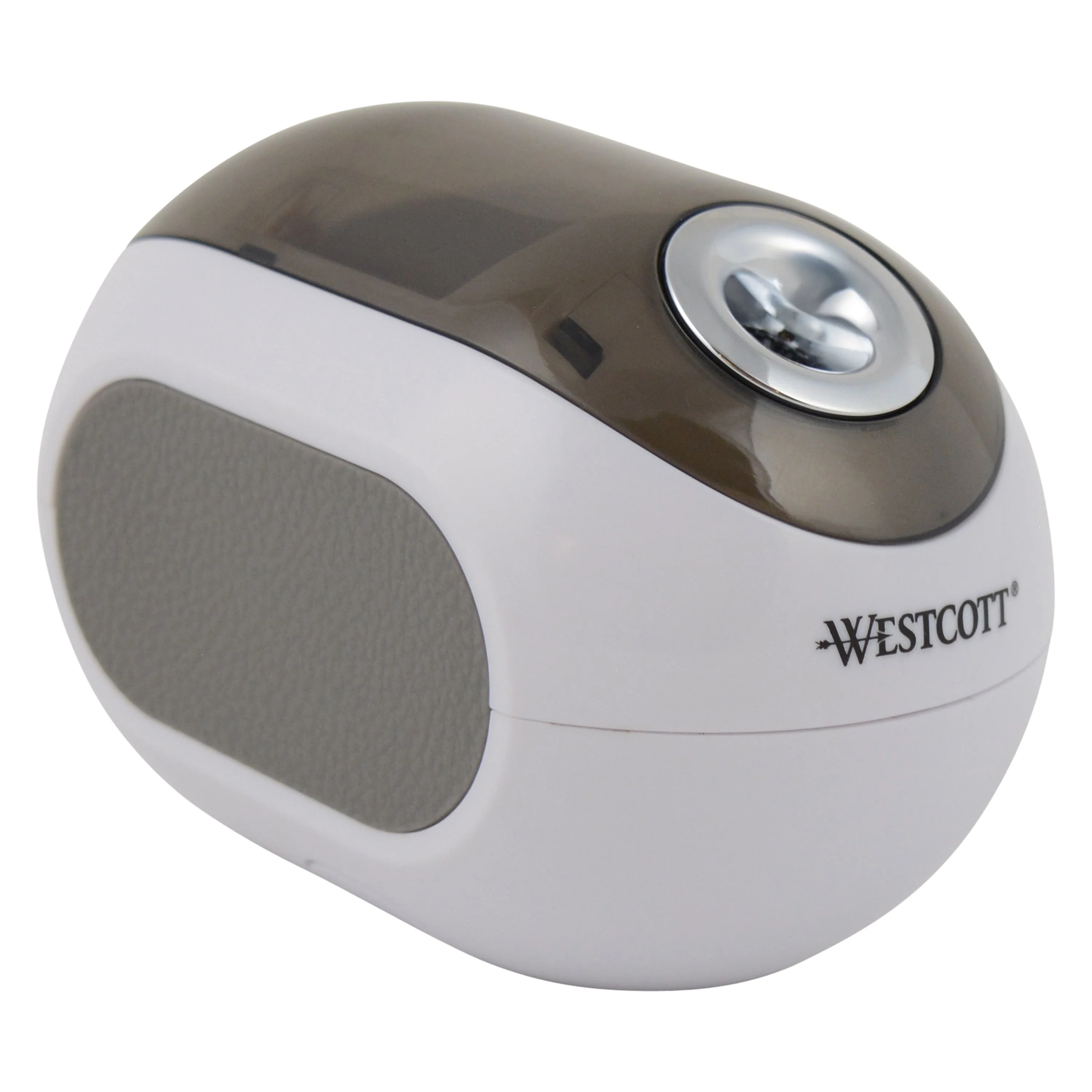 Westcott iPoint Dash Battery Pencil Sharpener, White (00948-PARENT)