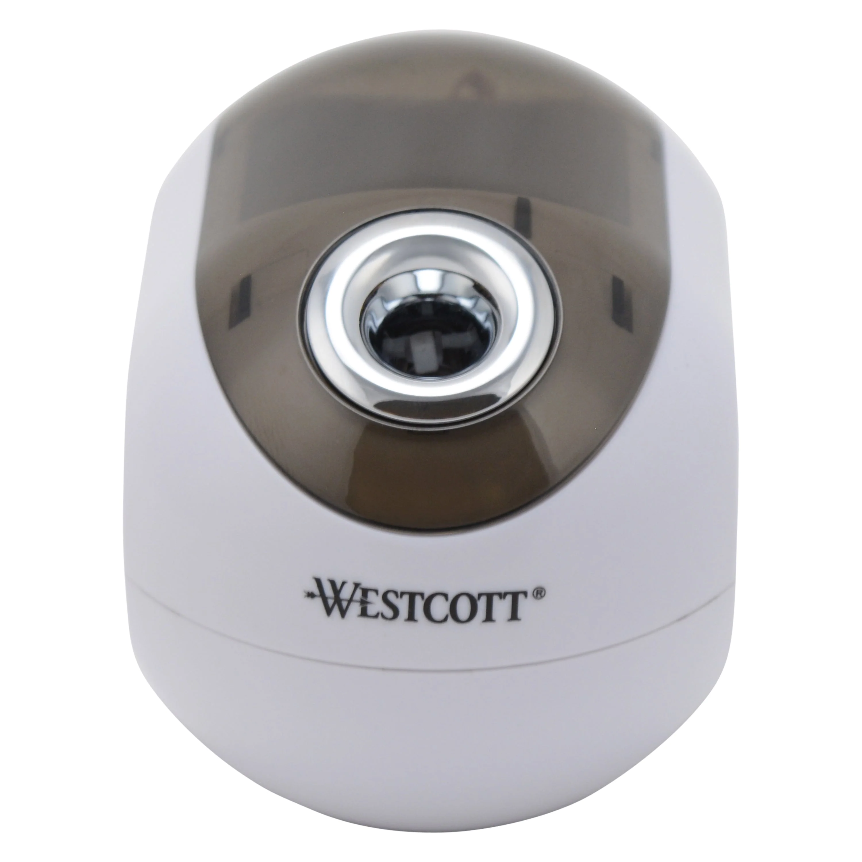 Westcott iPoint Dash Battery Pencil Sharpener, White (00948-PARENT) - Image 2