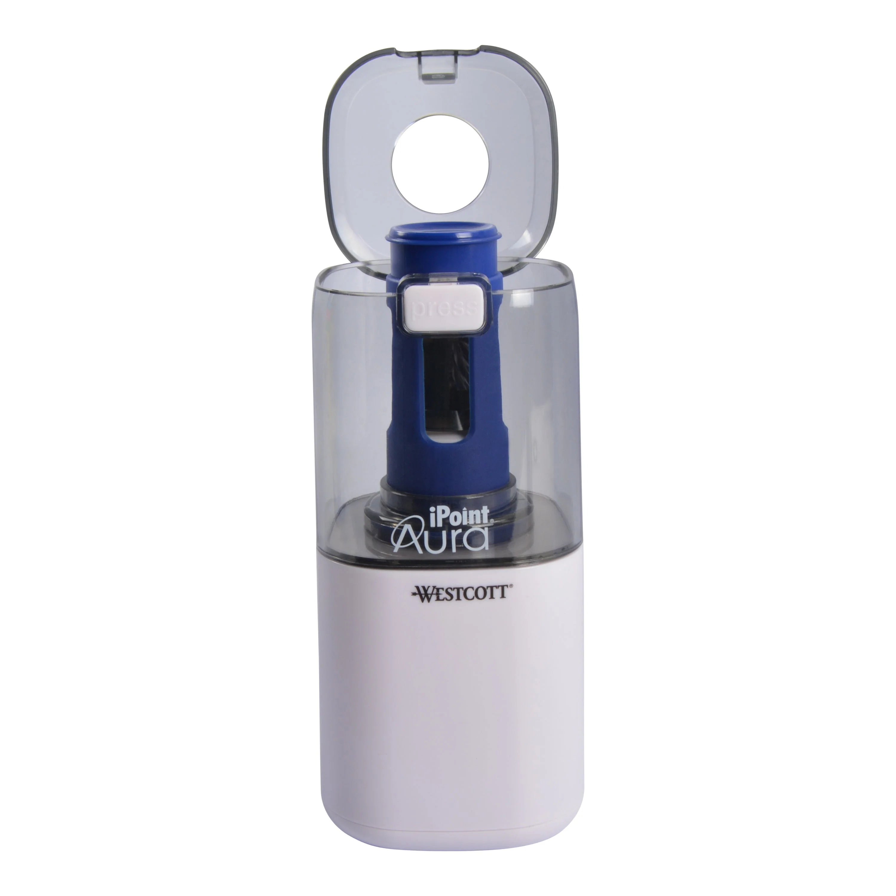 Westcott iPoint® AURA Battery Pencil Sharpener Assorted Colors (17319) - Image 4