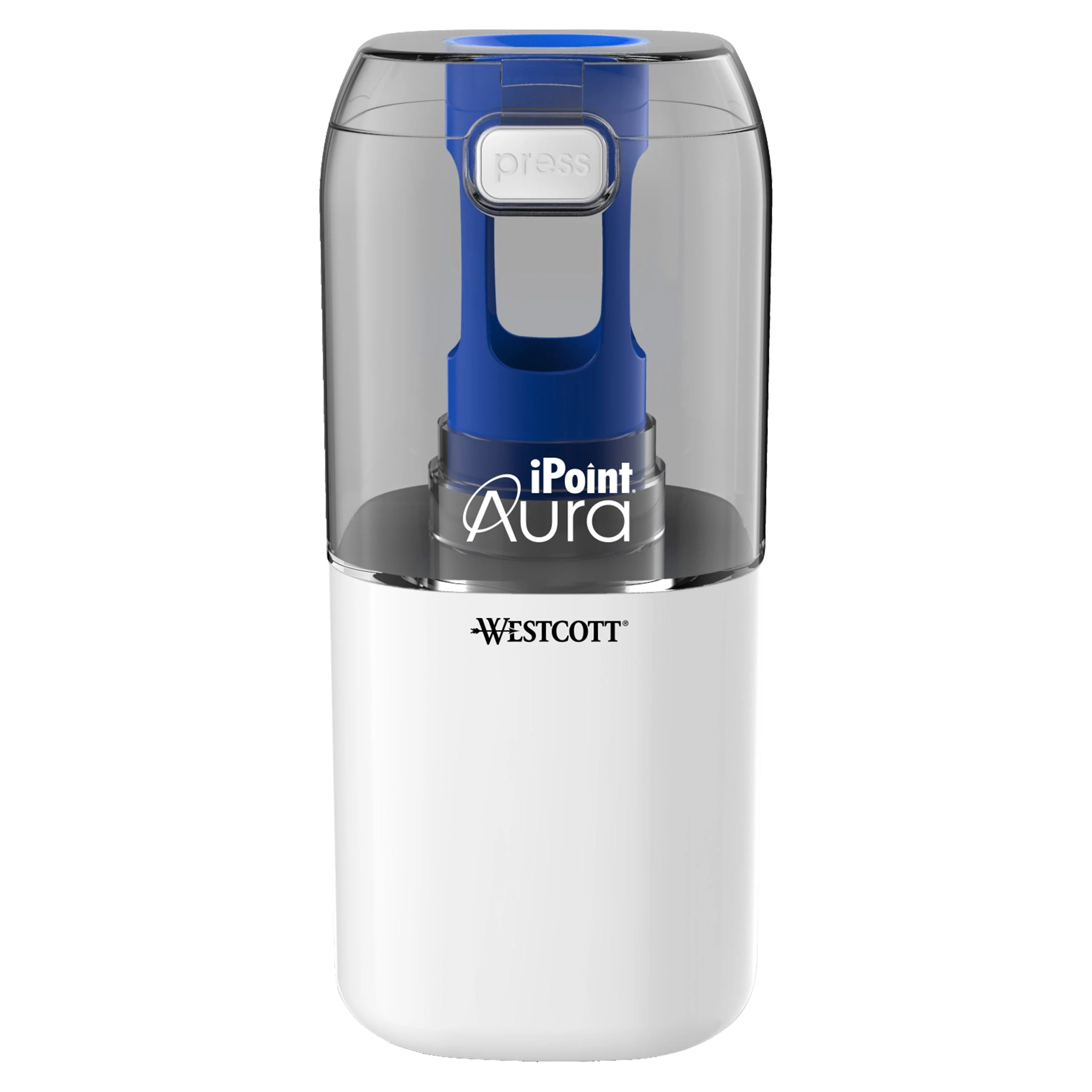 Westcott iPoint® AURA Electric Pencil Sharpener, Assorted Colors (17214) - Image 2