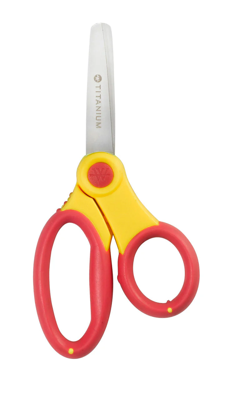 Westcott Kids 5" Titanium Bonded Scissors, Blunt (15986)