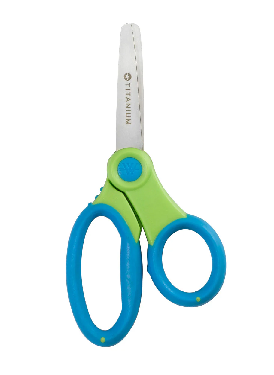 Westcott Kids 5" Titanium Bonded Scissors, Blunt (15986) - Image 2