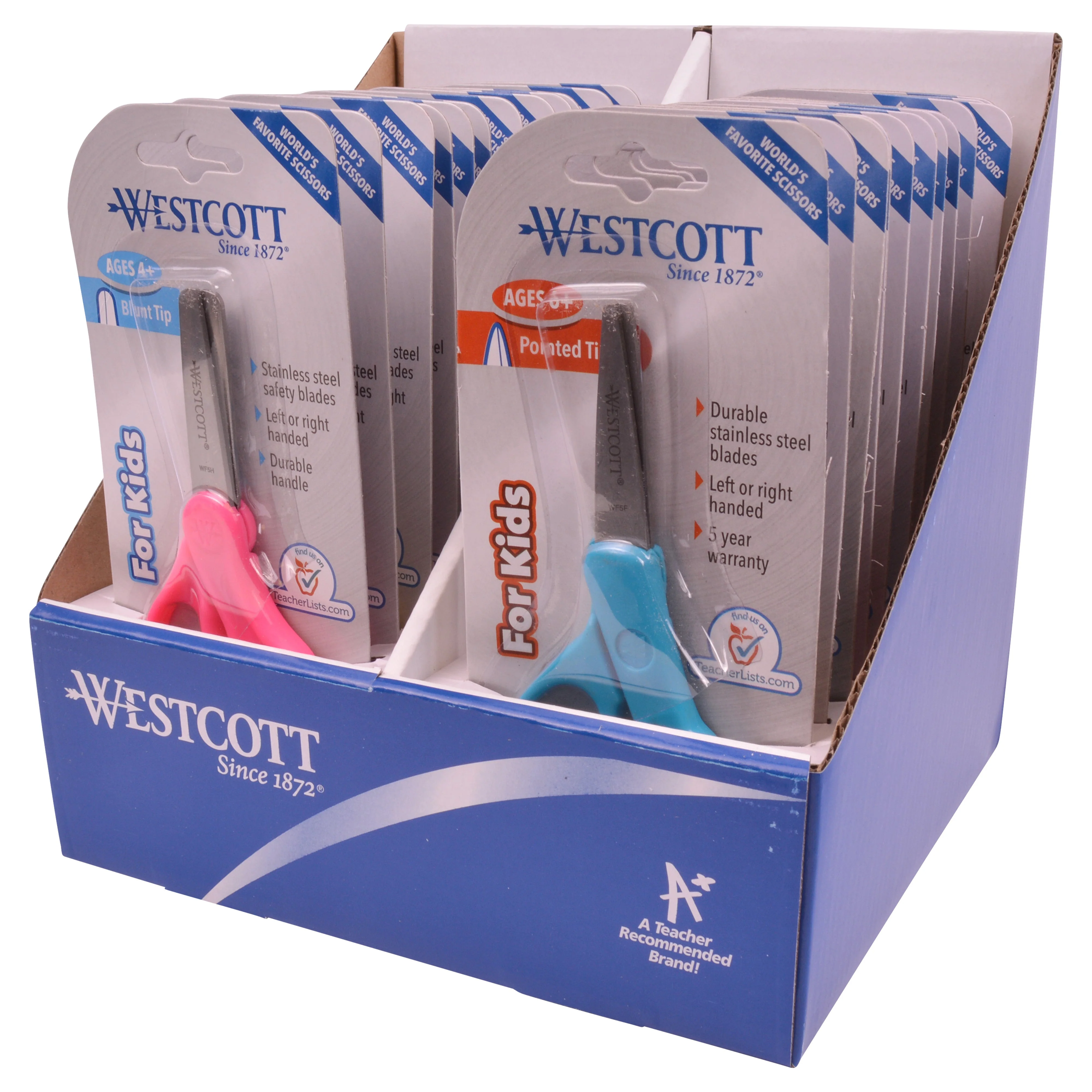 Westcott Kids Value Scissors, 24-Piece Display (66217) - Image 2