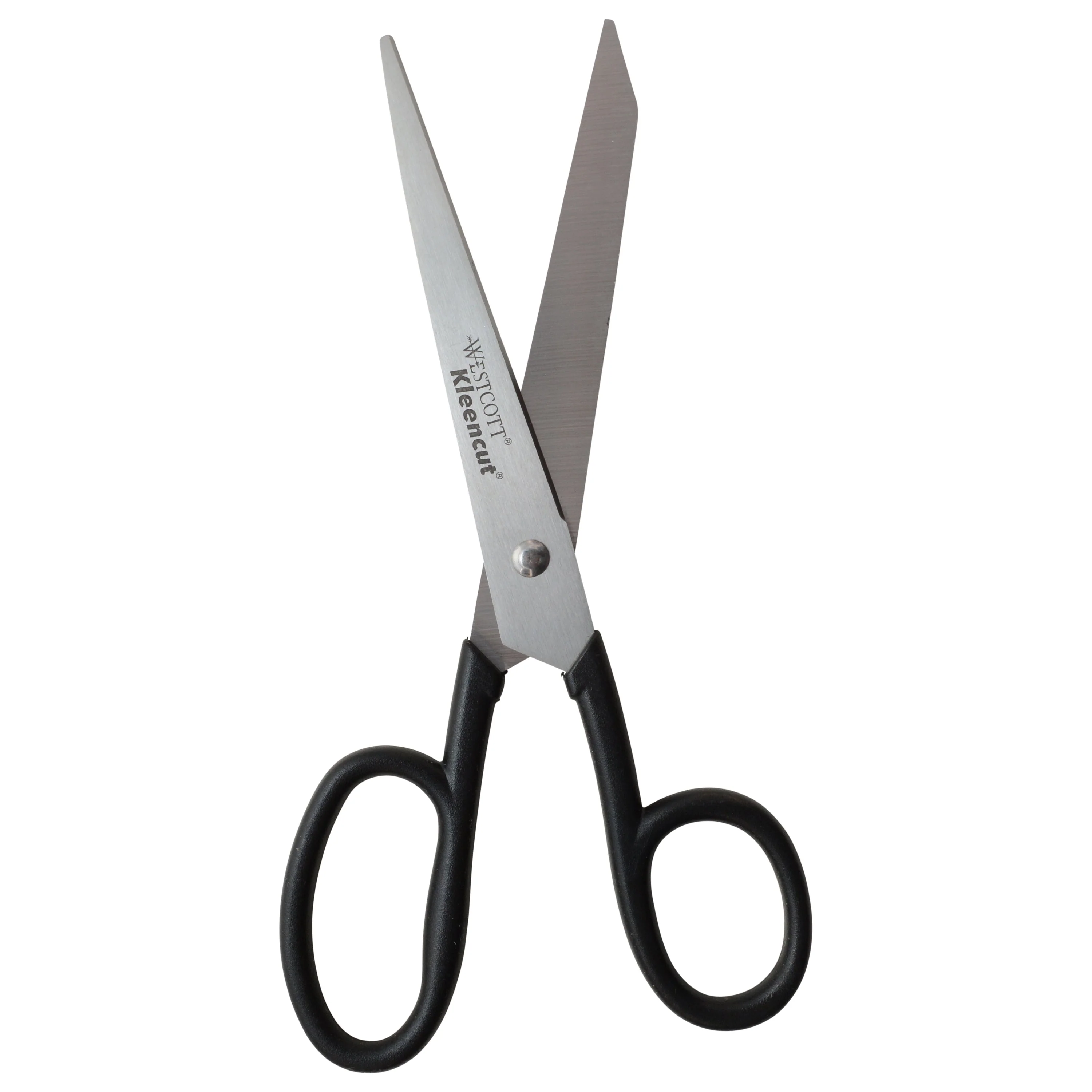 Westcott All Purpose Kleencut Stainless Steel Scissors, 8", Black (19018) - Image 2