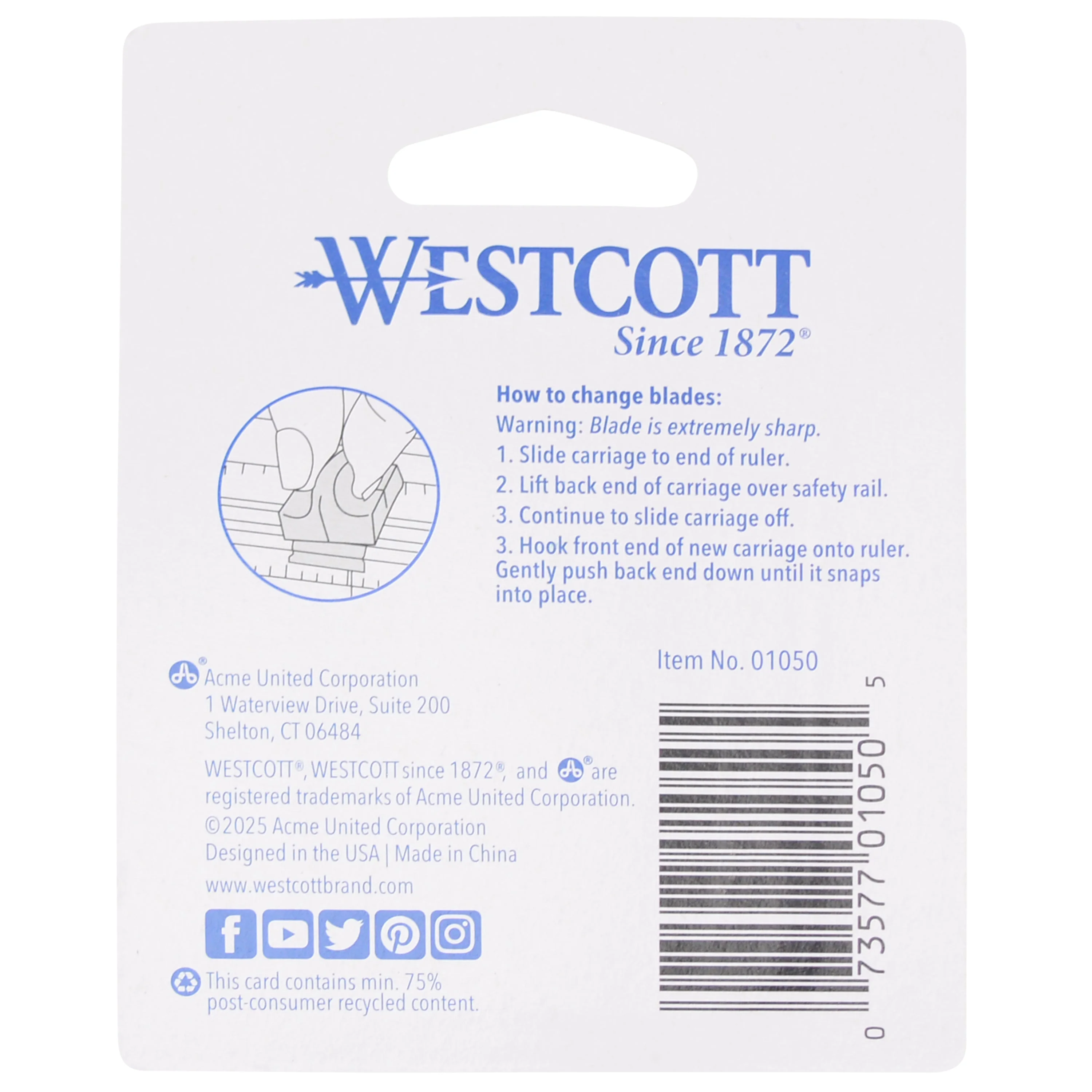 Westcott Multi-Purpose Replacement 2pk (01050-PARENT) - Image 3