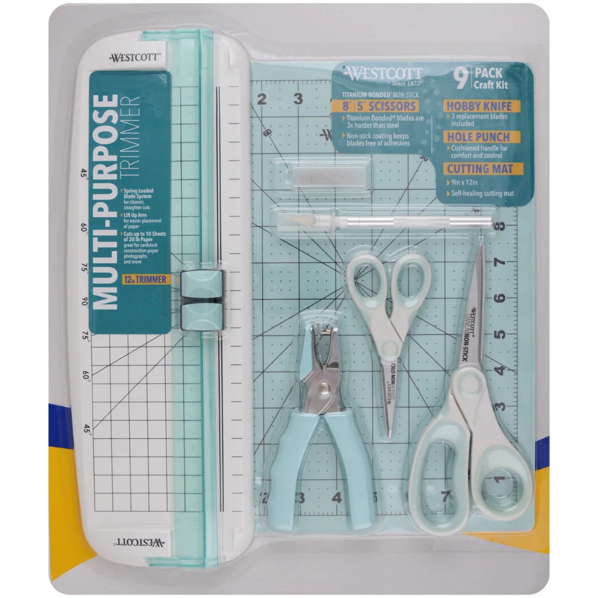 Westcott Paper Crafting Set, 9-Piece (00676) - Image 6