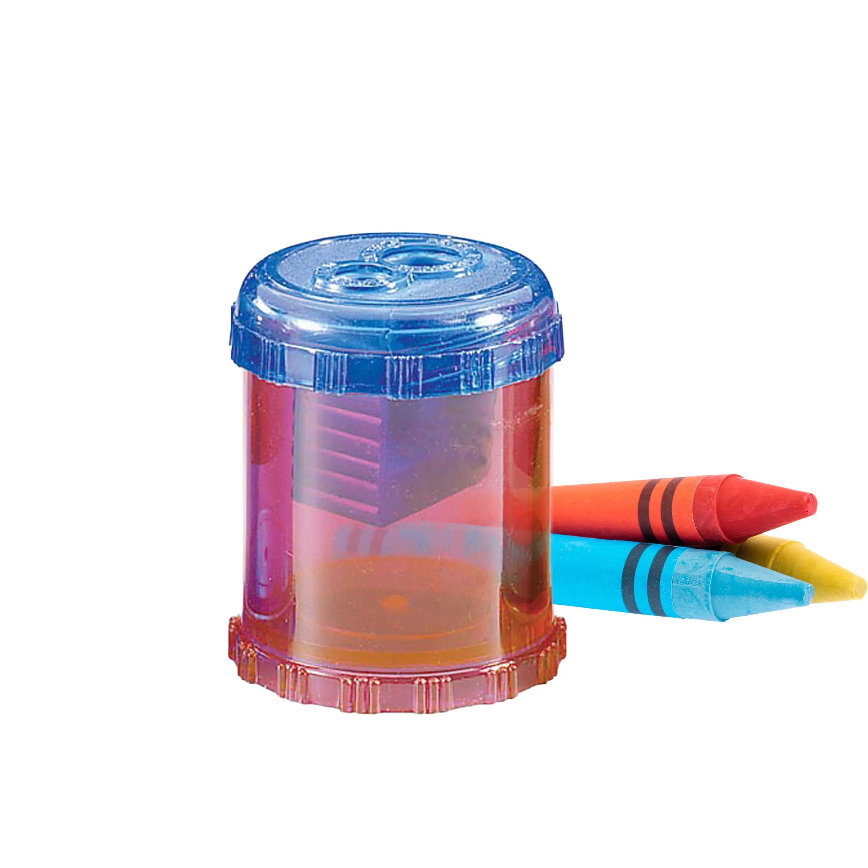 Westcott Plastic Manual Pencil and Crayon Sharpener, Assorted Colors (12202) - Image 2