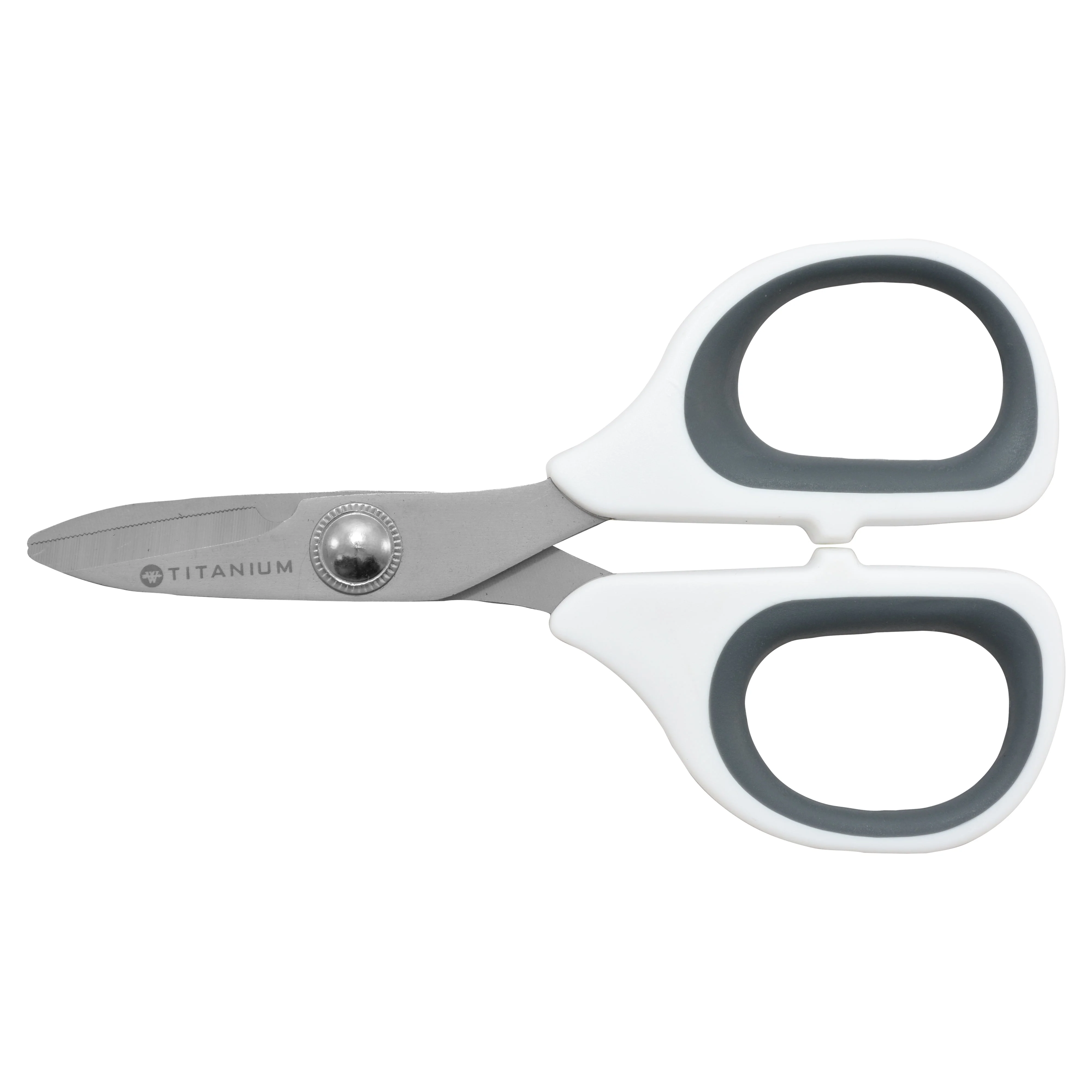 Westcott Rag Snips Crafting and Quilting Scissors, White (16108)