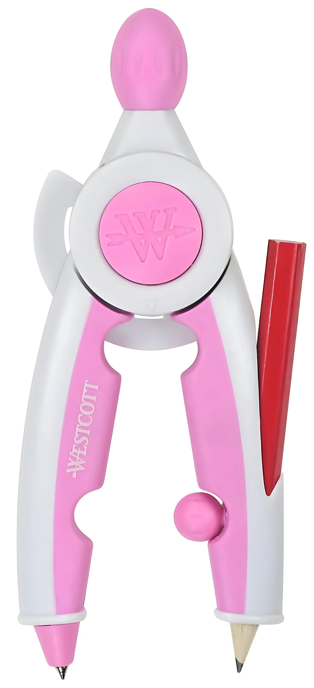 Westcott Student Soft Touch School Compass With Anti-Microbial Protection, Assorted Colors (14377) - Image 2