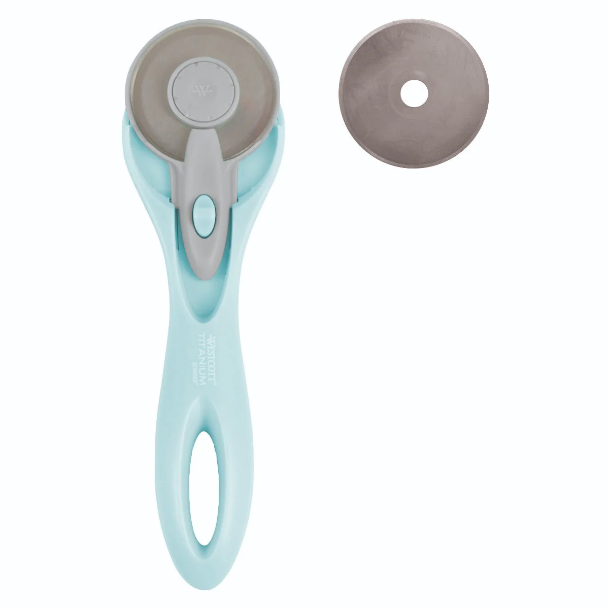 Westcott Titanium, 60MM, Rotary Cutter with Blade, Blue