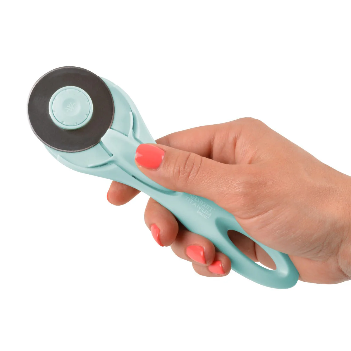 Westcott Titanium, 60MM, Rotary Cutter with Blade, Blue - Image 7