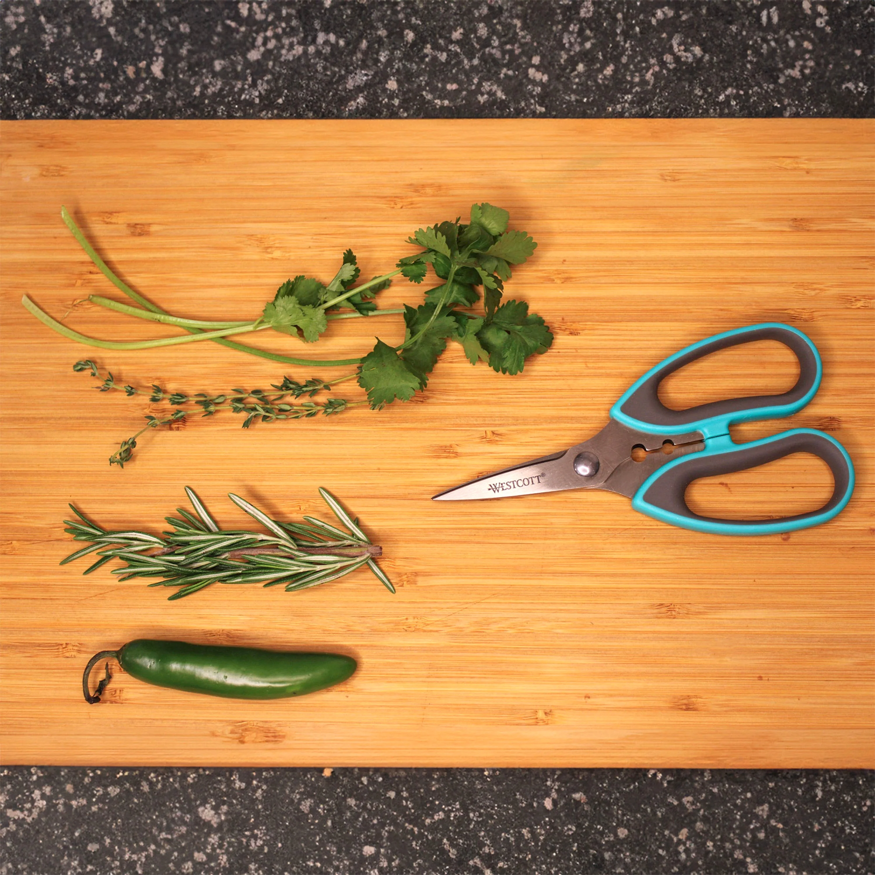 Westcott Titanium Bonded Soft Handle Kitchen Shears 4pk (00830) - Image 10